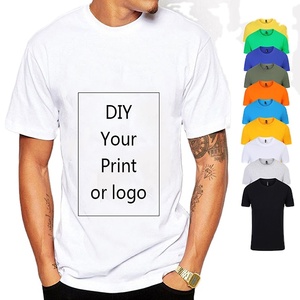 T-shirts en coton unis pour homme <span class=keywords><strong>2022</strong></span>, surdimensionnés, personnalisés, rouge premium - Product Image 1