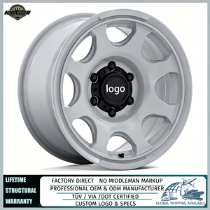Rines de Aleación Forjados Personalizados Black Rhino <span class=keywords><strong>Tembo</strong></span> de 17-20 Pulgadas 6x139.7 5x127 para Toyota Tacoma, Jeep Gladiator, Ranger, Chevy Colorado 4x4 - Product Image 1
