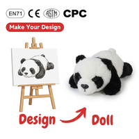 Peluche personnalisée en coton PP doux, broderie personnalisée, estampage doré, cadeau d'anniversaire pour enfants, éléphant