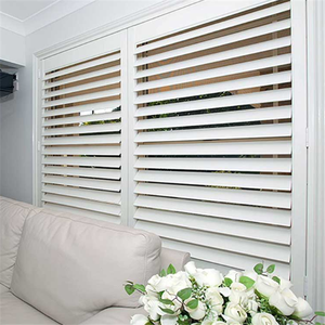 Volets en PVC modernes et durables pour hôtels et résidences, étanches, à ouverture horizontale, lames en plastique - Product Image 2