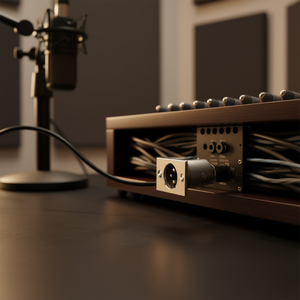 ขั้วต่อ XLR 3 พิน ตัวผู้ โลหะสีเงิน ปลั๊กเสียงและวิดีโอ - Product Image 3