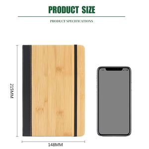 Custom Leather Pu Notebook Strap <b>A5</b> Business <b>Notepad</b> Office Gift Personalized Set With Logo - Product Image 3