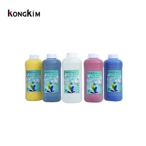 Tinta solvente ecológica de alta calidad, consumible de compatibilidad superventas para impresora Kongkim con cabezal de impresión xp600 dx5 i3200