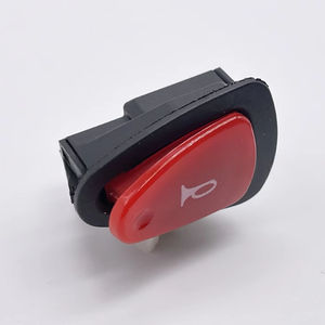 Accessoires pour motos, interrupteur de moto, interrupteur de klaxon inversé rouge S110, interrupteur d'alimentation à 2 broches avec cinq interrupteurs principaux - Product Image 1
