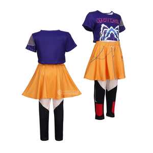 Disfraz <span class=keywords><strong>de</strong></span> Cosplay Al Por Mayor <span class=keywords><strong>de</strong></span> K-pop <span class=keywords><strong>Cazador</strong></span> <span class=keywords><strong>de</strong></span> Demonios Uniforme <span class=keywords><strong>de</strong></span> Escuela Secundaria Traje Negro Rumi Mira Zoey para Fiesta <span class=keywords><strong>de</strong></span> Halloween - Product Image 2