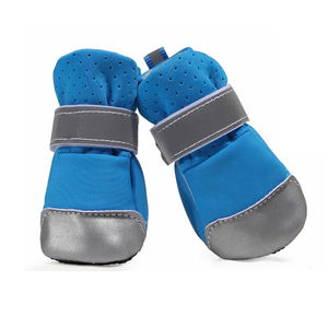 पालतू सड़क पर सांस जाल नरम नीचे चलने कुत्ते मोजे जूते - Product Image 1