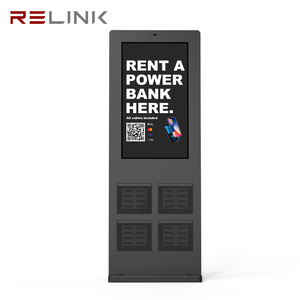 Station de recharge de batteries partagées à 32 emplacements avec écran publicitaire Full HD de 43 pouces, Android 11, borne de recharge de téléphones, distributeur automatique de location - Product Image 2