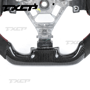Volant personnalisé en fibre de carbone et cuir perforé 2009+ adapté à Nissan 350Z <span class=keywords><strong>370Z</strong></span> - Product Image 4
