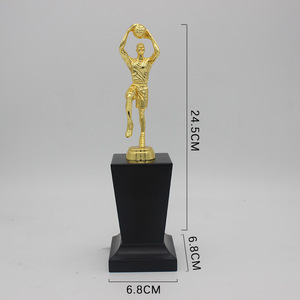 Trofeo <span class=keywords><strong>de</strong></span> baloncesto <span class=keywords><strong>de</strong></span> <span class=keywords><strong>la</strong></span> NBA, MVP deportivo con letras creativas, recuerdo Simple moderno para competición - Product Image 4