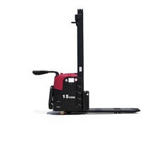 Chariot élévateur compact électrique Chentu 1,5t, batterie plomb-acide 48V32Ah, pneus en polyuréthane, déplaceur latéral électrique, télécommande en option
