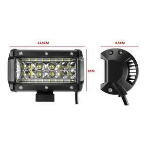 Super kecerahan 5.3inch 84W 12V/24V LED lampu mengemudi untuk offroad