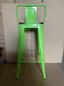 Sedie bar bar bar antico <span class=keywords><strong>vintage</strong></span> bar mobili in metallo sedie da bar ristorante industriale - Product Image 5