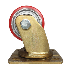 Weihang casteiro, roda rotatória de 3 polegadas estilo europeu resistente de alta qualidade industrial castor de uretano - Product Image 3