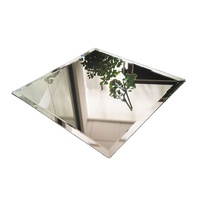 Miroir décoratif moderne sans cadre en verre de 5,0 mm d'épaisseur, bord poli, respectueux de l'environnement