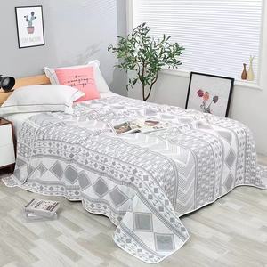 <span class=keywords><strong>Copriletto</strong></span> con stampa digitale arancione che ispessisce le lenzuola sui lati doppi con filo di <span class=keywords><strong>cotone</strong></span> biancheria da letto ODM/OEM <span class=keywords><strong>copriletto</strong></span> - Product Image 4