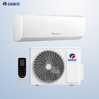 Aire Acondicionado Mini Split Gree de 9000-12000 BTU, Unidad Split de Pared, Amplio Voltaje 198-264V para Proyectos de Ingeniería en África