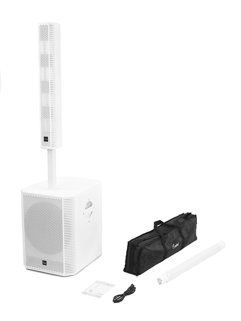 HYANKA S-1503W 15'' Active Column Speaker System 1000W pa Column Speaker 4Ω 97dB Sensitivity Column pa Speaker