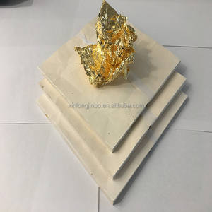 Feuille de cuivre de haute qualité 16*16 cm avec signet de style traditionnel finition dorée pour la <span class=keywords><strong>technique</strong></span> de décoration peinte en or - Product Image 3