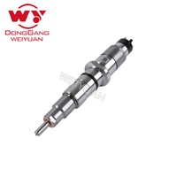 Injektor Bahan Bakar Diesel Common Rail WEIYUAN 0445120121 4940640 untuk Mesin Truk Bus Cummins ISLe Euro 3