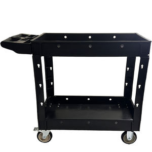 Chariot de cuisine en plastique chariots à outils de service à usage intensif chariot utilitaire en métal pour cuisine et restaurant - Product Image 3
