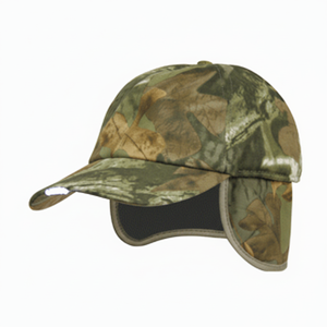 VALEX cappello mimetico sportivo invernale 1960719 a LED alla moda cappello in snoda a 5 pannelli curvo a tesa con motivi a pois leopardati a foglia - Product Image 1