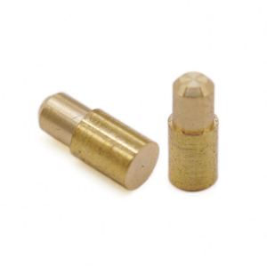 Pasador de inserción de latón macizo de 22 mm con cabeza cónica y hombro, personalizado profesionalmente, piezas de torno CNC con revestimiento de TiCN de mayor duración - Product Image 5
