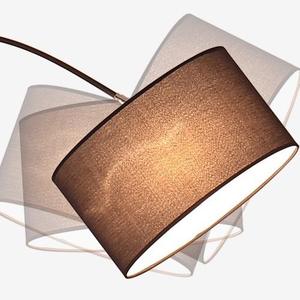 Lampadaire LED de style nordique minimaliste moderne avec abat-jour en tissu pour salon, chambre, bureau, salle de mahjong, jardin, commande par interrupteur - Product Image 6