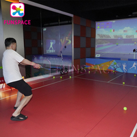 Funspace Otros Juegos Interactivos de Deportes de Interior Simulador de Juegos Interactivos de Habilidades de Competición de Tenis