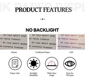Modul Layar LED WiFi Zhsunyco 2.13 Inci B/W/R E-Ink untuk Aplikasi E-Paper - Product Image 6