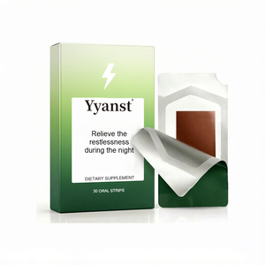 Tiras Calmantes Naturales para la Noche, Fórmula con Mezcla de Plantas, Alivian la Inquietud Durante la Noche, Efecto Suave y Relajante, 30 Tiras Orales - Product Image 1