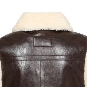 Gilet d'hiver et d'automne pour femme, tricoté, col rabattu, coupe ample, confortable, imperméable, coupe-vent, respirant, décontracté - Product Image 6