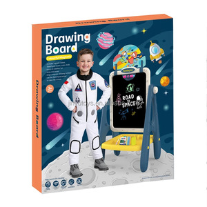 Trẻ em từ phấn sơn đứng giá vẽ tranh đồ chơi trẻ em Toddler đôi hai mặt vẽ Doodle Hội Đồng Quản trị Giáo Dục & nhà sản xuất bảng - Product Image 5