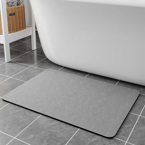 Tapis de bain en terre de diatomée personnalisable, super absorbant, antidérapant et à séchage rapide pour salle de bain - Product Image 1