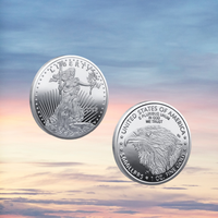 Vente personnalisée achat de vieilles pièces d'or américaines Liberty forme ronde Lating estampage de vieilles pièces de monnaie européennes