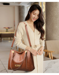 Bolsos cruzados de diseño de moda, bolsos de hombro de cuero PU de alta calidad, bolsos de mano casuales de lujo para mujer - Product Image 2