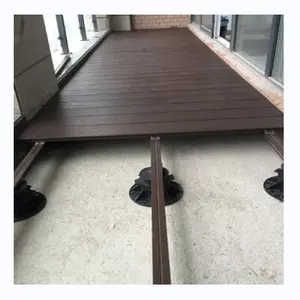 Decking composito dei liquidatori del legname di plastica di legno della terrazza di WPC goffrata 3D elegante