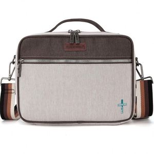 Sac de transport pour Bible BSCI / Grande mallette de transport pour Bible de l'usine source avec bandoulière réglable et poignée rembourrée - Product Image 5