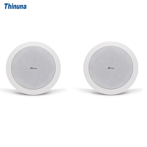 Thinuna TS-6L II Installation <span class=keywords><strong>facile</strong></span> Système de sonorisation Audio commercial Musique de fond <span class=keywords><strong>PA</strong></span> Haut-parleur de plafond coaxial à 2 voies - Product Image 6