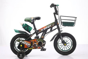 Biciclette da <span class=keywords><strong>Montagna</strong></span> in Acciaio per <span class=keywords><strong>Bambini</strong></span> - 3-12 Anni, Monovelocità <span class=keywords><strong>con</strong></span> Rotelle e Cestino in Plastica per Ragazzi e Ragazze - Product Image 6