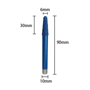 Máquina herramienta <span class=keywords><strong>CNC</strong></span> de corte al vacío, cabezal de bola de soldadura, enrutador de diamante, fresa de extremo de broca de tallado - Product Image 6