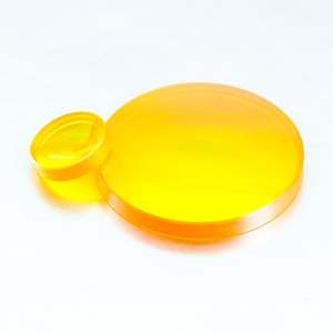 Lente de enfoque de alta transmitancia, Dia.20mm, EE. UU., CVD, ZnSe, CO2, láser, 10,6 um, seleniuro de Zinc, lente de colimación óptica para láser - Product Image 3