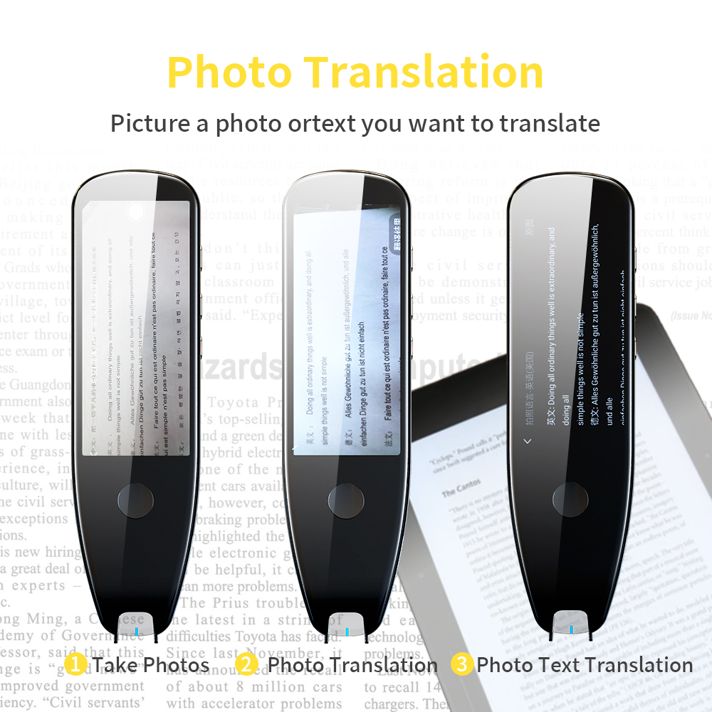 High quality Vormor X5Pro Electronic Smart Collins Talking pen with 112languages for kids interesting education and perceive