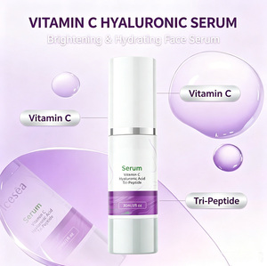 Daily <b>Face</b> <b>Serum</b> 30ml Vitamin C Hyaluronic Acid Tri-Peptide Brightening Hydrating Anti-Wrinkle Facial Essence For All Ski - Product Image 1