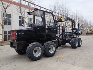 Rimorchio per Trasporto Legname HAIJU dalla Cina con Certificazione CE e Motore Euro 5, Benna Rotante per Trasporto Forestale - Product Image 5