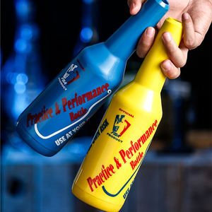 Botella de Barman Personalizada con Patrón Colorido, Irrompible, de ABS, para Práctica de Acrobacias y Espectáculos - Product Image 5