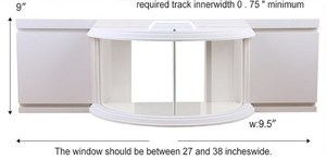 180 độ rõ ràng xem chim trung chuyển bền và thanh lịch trong cửa sổ trung chuyển chim cửa sổ Vật Nuôi Chim trung chuyển - Product Image 6