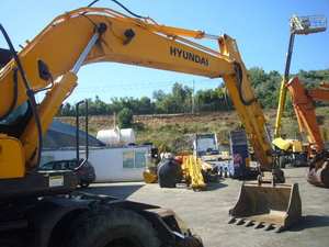 Pelleteuse HYUNDAI 170w-7 originale d'occasion, chenille de 20 tonnes avec composants centraux-Roulement de boîte de vitesse de moteur de pompe à moteur - Product Image 5