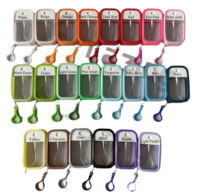 Flacon vaporisateur de parfum de poche en plastique PETG de 38 ml, 45 ml, 50 ml avec étui en silicone et cordon de suspension
