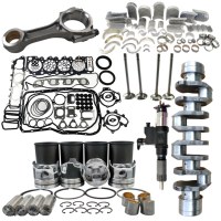 Pour ensemble de pièces de réparation de moteur Diesel Mitsubishi 6D34 ensemble de réparation de révision de moteur ME220454 ME013366 Kit de Piston de revêtement de cylindre