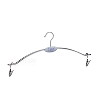 JASMINE-Cintre en métal à crochet avec clips pour soutiens-gorge pour salle de bain ou salon, exclusivité d'usine pour les magasins.